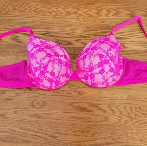 Victoria Secret Lined Demi 36 C